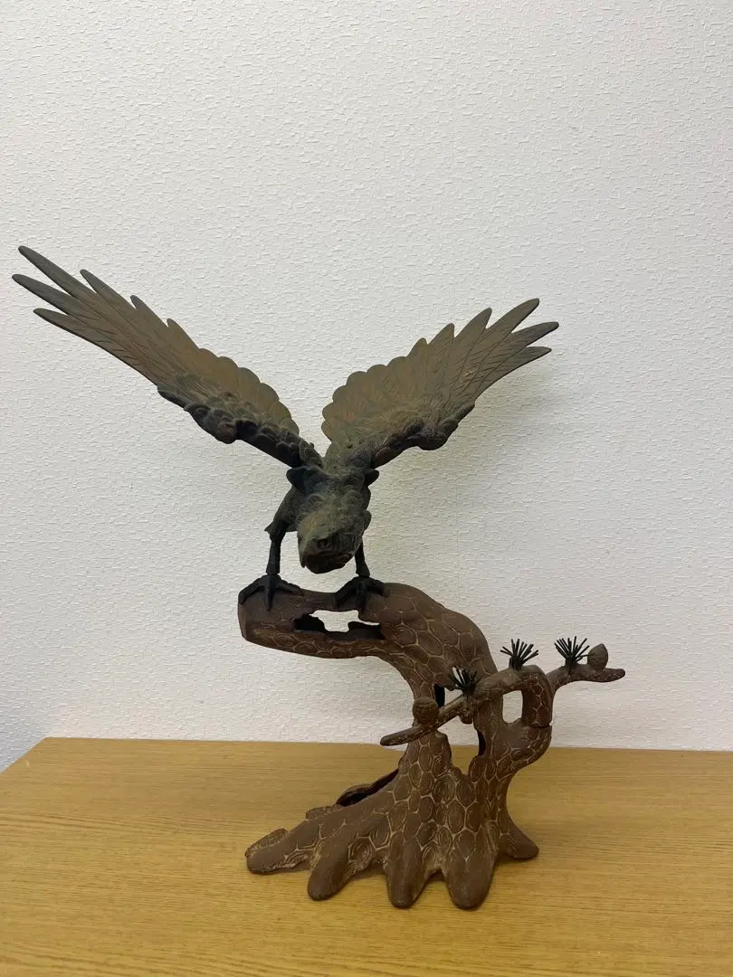 2026年最新】鷹 ブロンズ 置物の人気アイテム - メルカリ