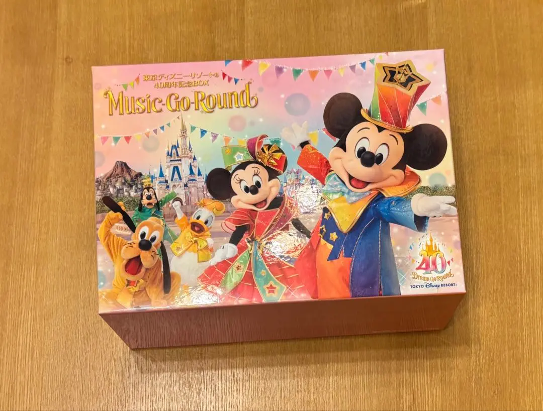 2026年最新】東京ディズニーリゾート40周年記念box “music-go-round”の