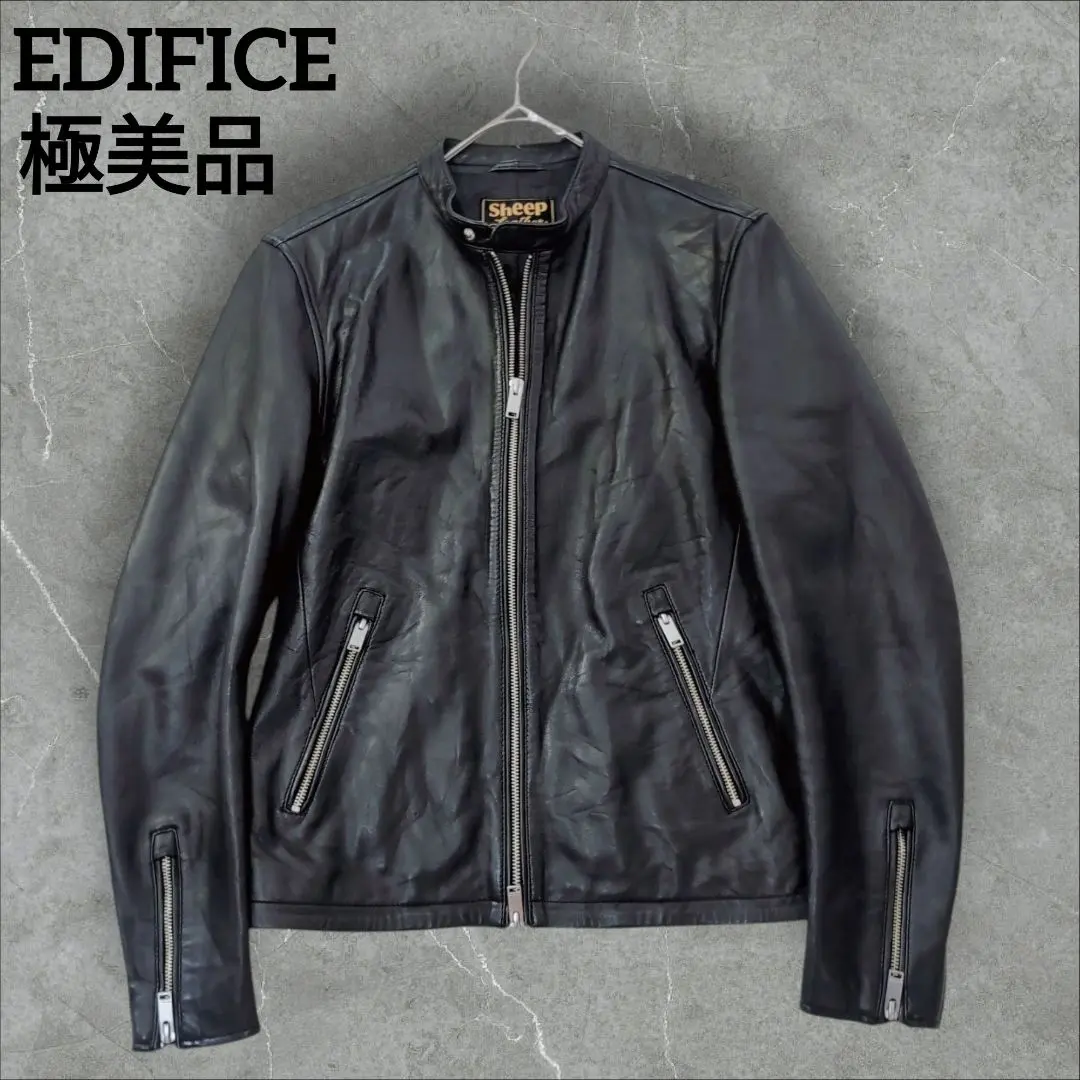 2026年最新】417 EDIFICE レザージャケット・ライダースの人気アイテム