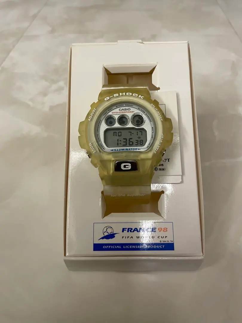 2026年最新】ワールドカップ g-shock 98の人気アイテム - メルカリ