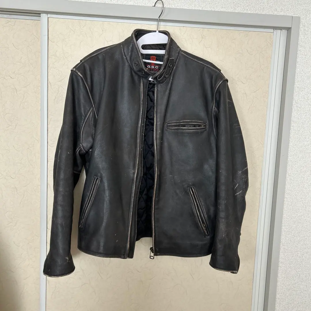 2026年最新】G.S.C.ON TIME レザージャケットの人気アイテム - メルカリ