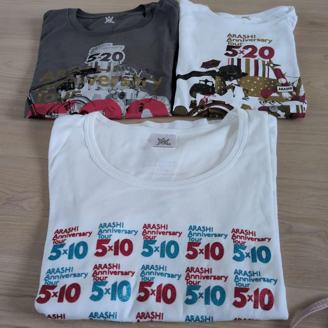 2026年最新】嵐 5×10 Tシャツの人気アイテム - メルカリ