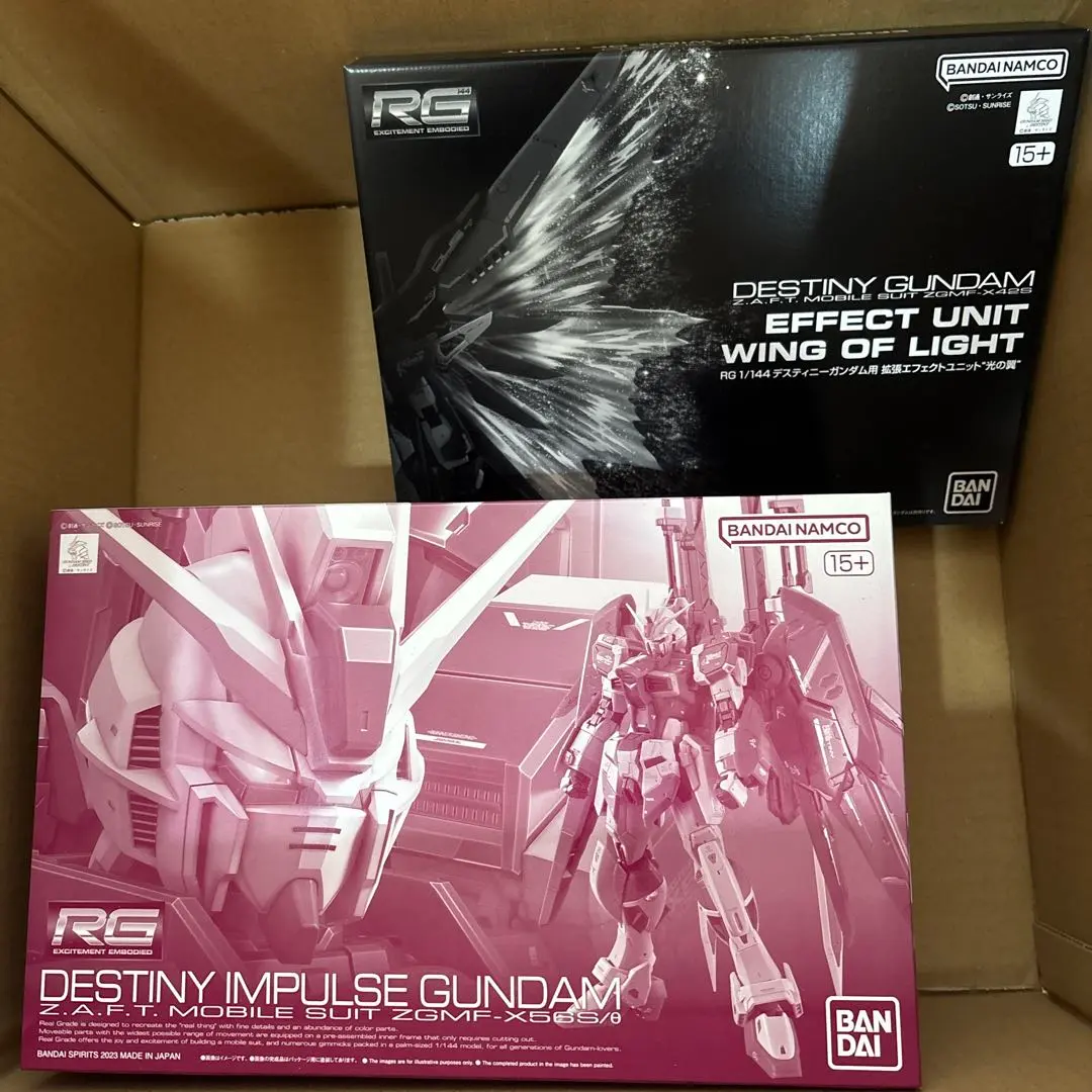 2026年最新】rg デスティニーインパルス 光の翼の人気アイテム - メルカリ