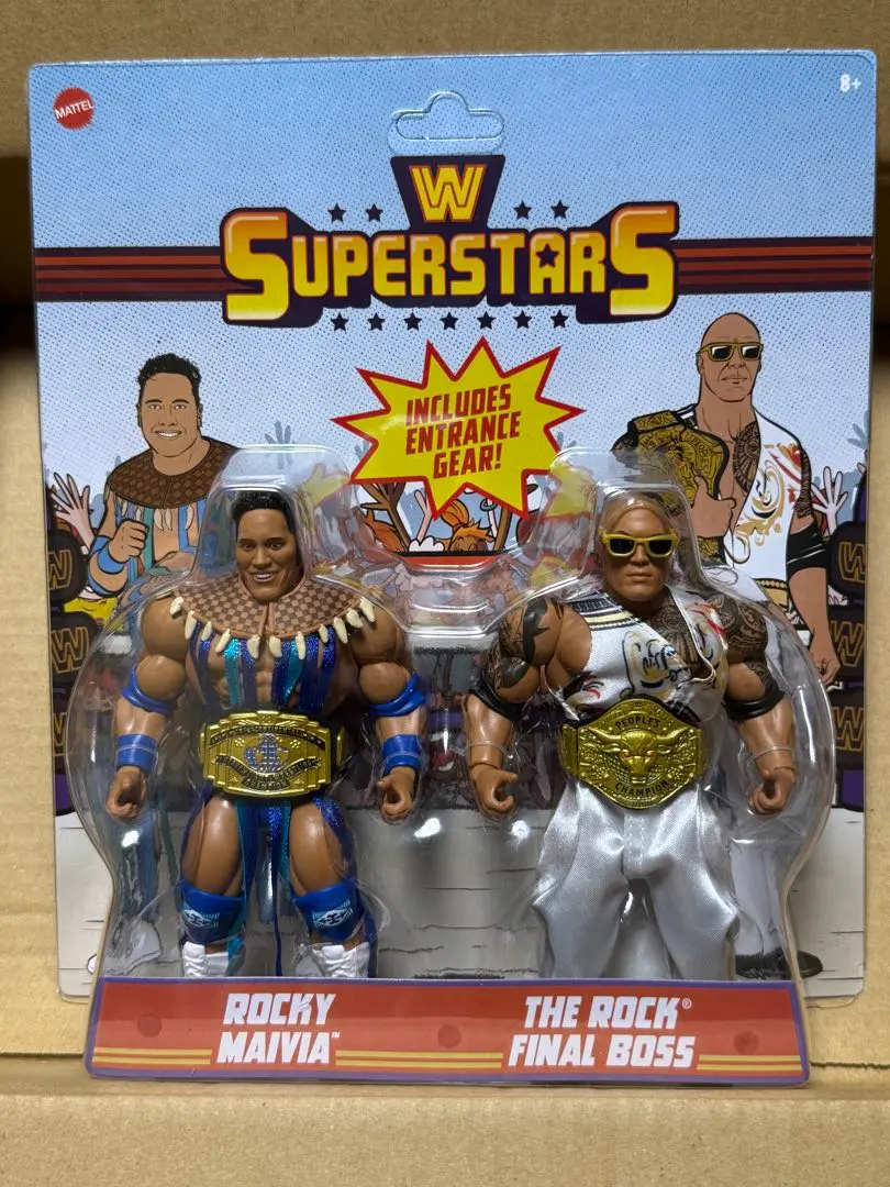 2026年最新】wwe フィギュア ロックの人気アイテム - メルカリ