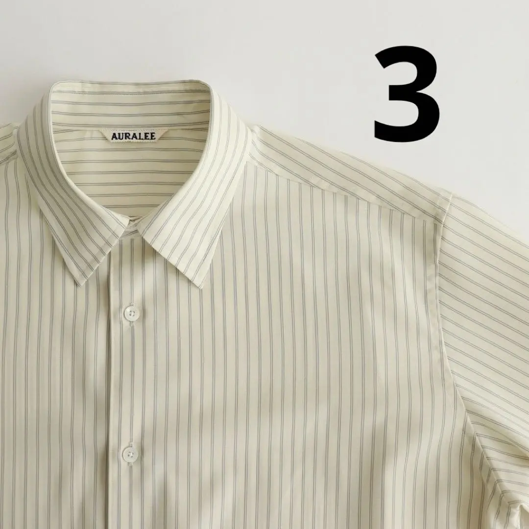 2026年最新】AURALEE SUPER FINE WOOL STRIPE SHIRTの人気アイテム