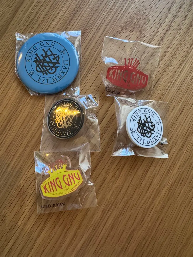 2026年最新】king gnu ガチャ ピンズの人気アイテム - メルカリ
