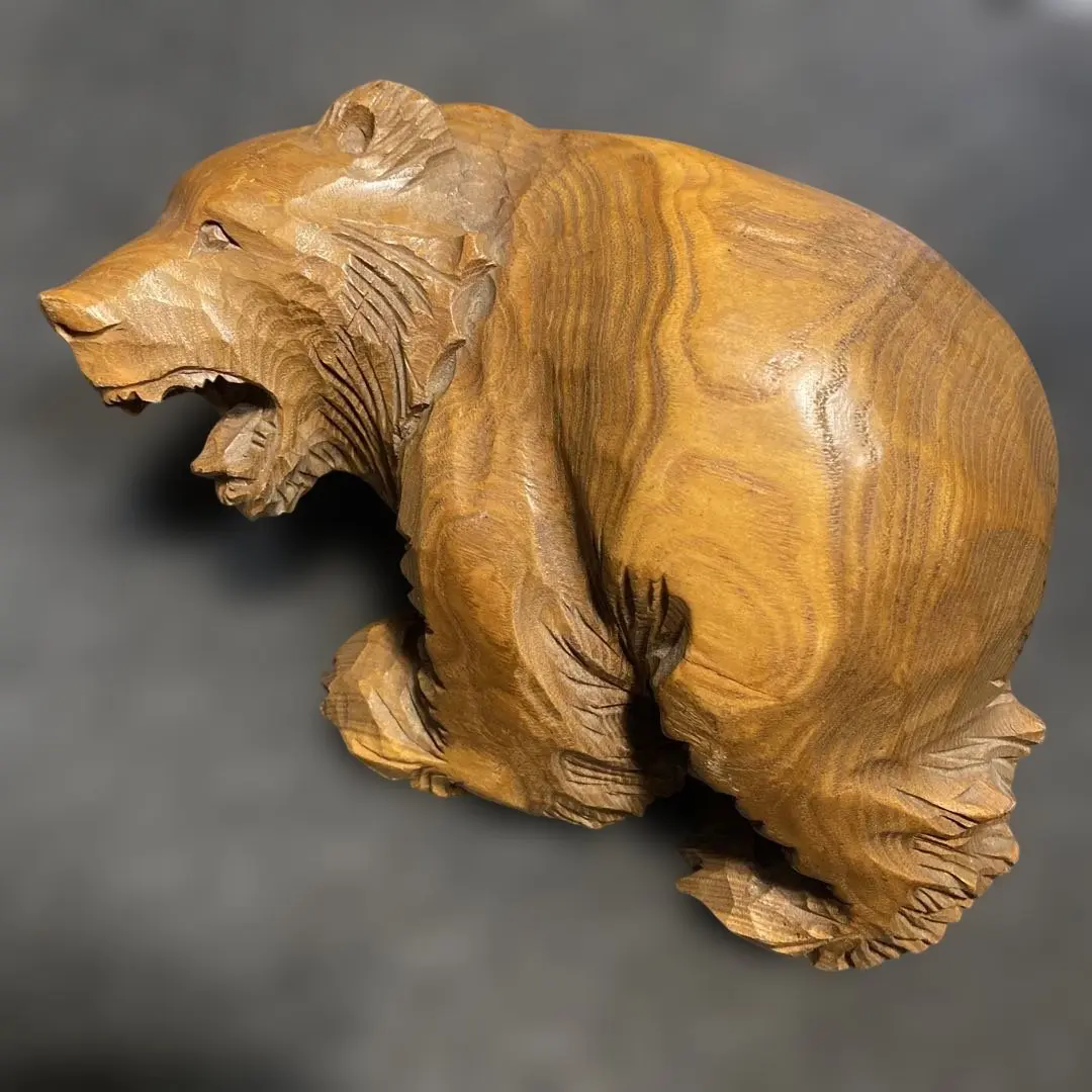 2026年最新】木彫り熊 白老の人気アイテム - メルカリ