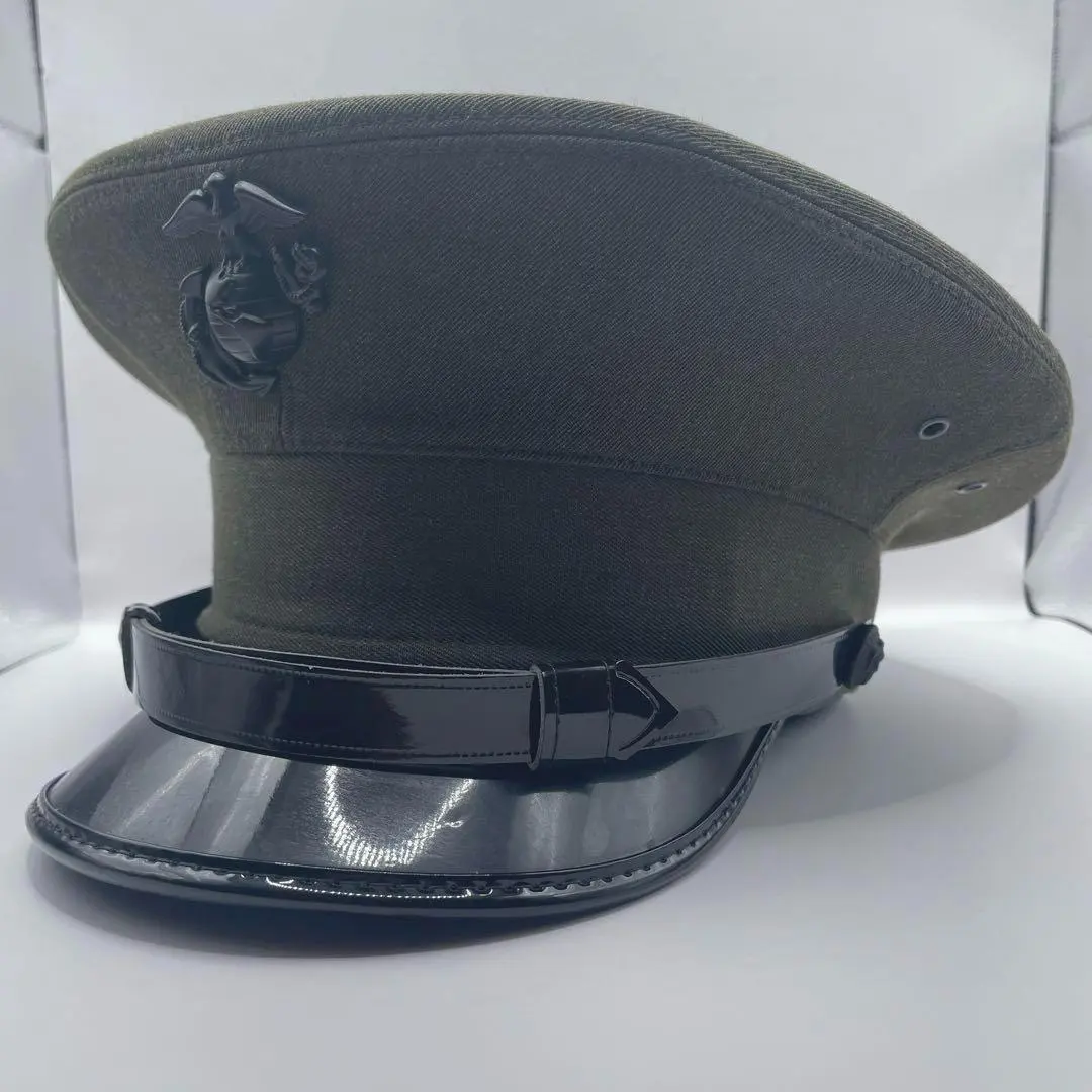 米軍海兵隊本物ドレス用OG制帽2011年官給しサイズ6-3\4希少品