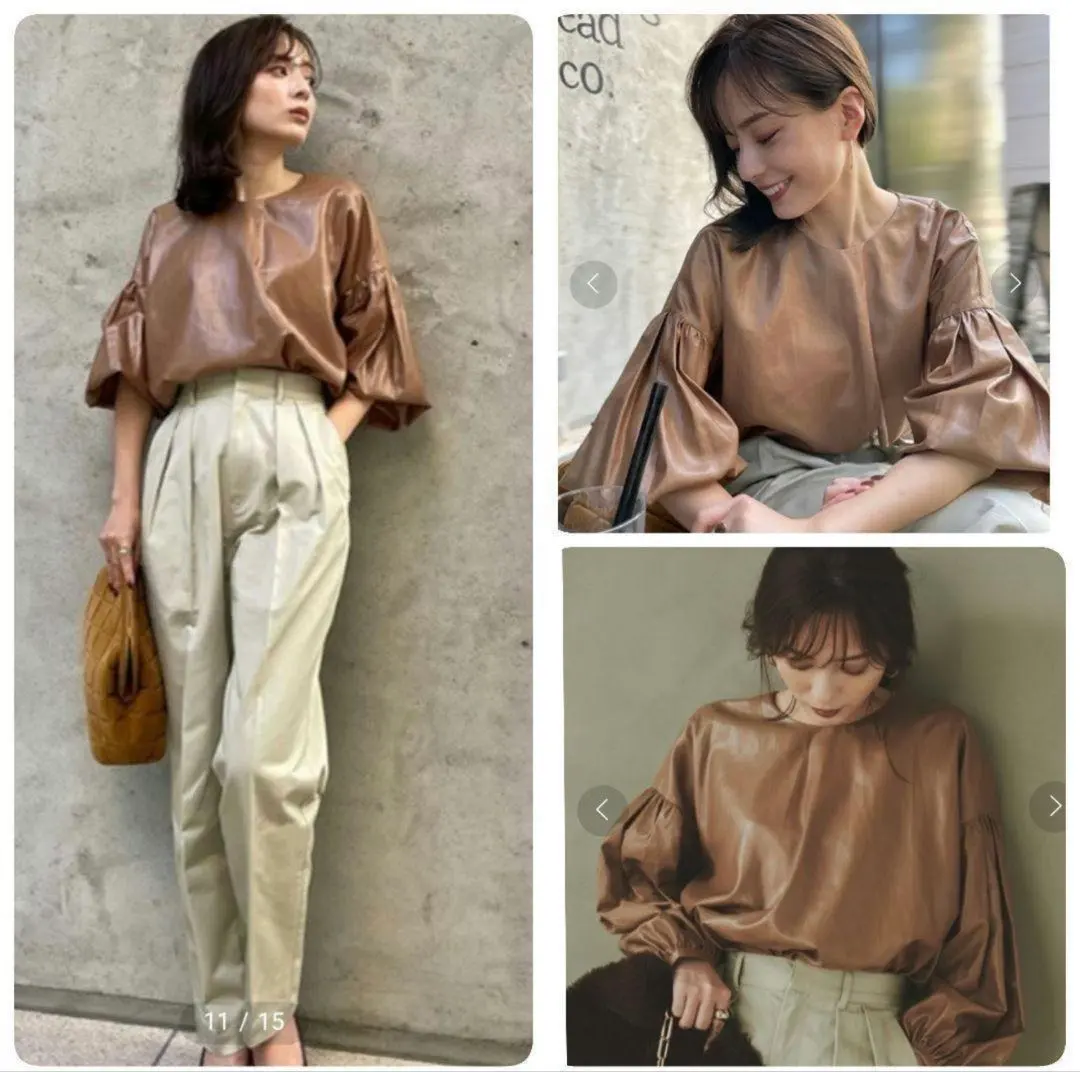 2026年最新】シフォンボリュームブラウス anuansの人気アイテム - メルカリ