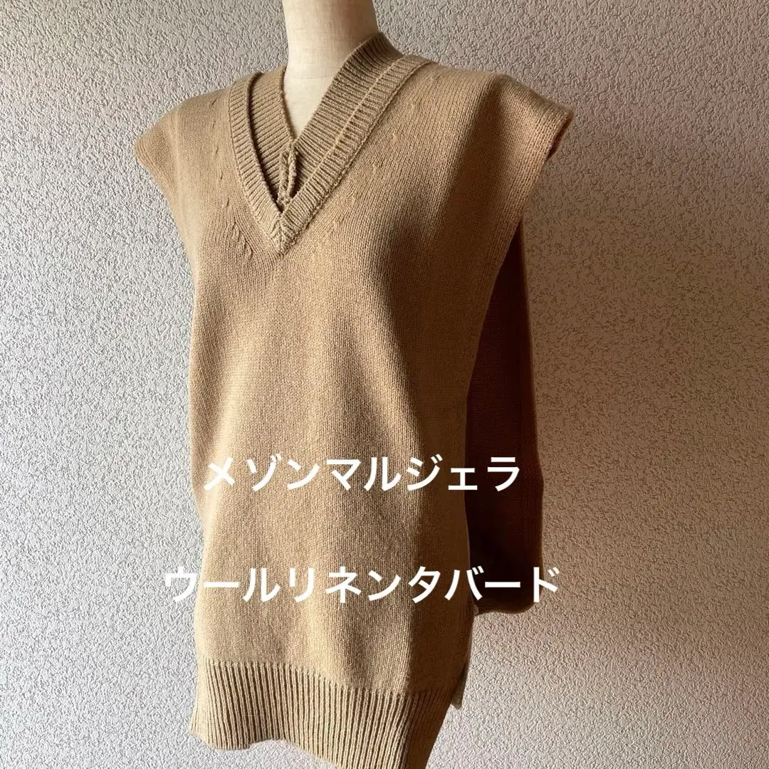 2026年最新】マルジェラ ニットベスト タバードの人気アイテム - メルカリ