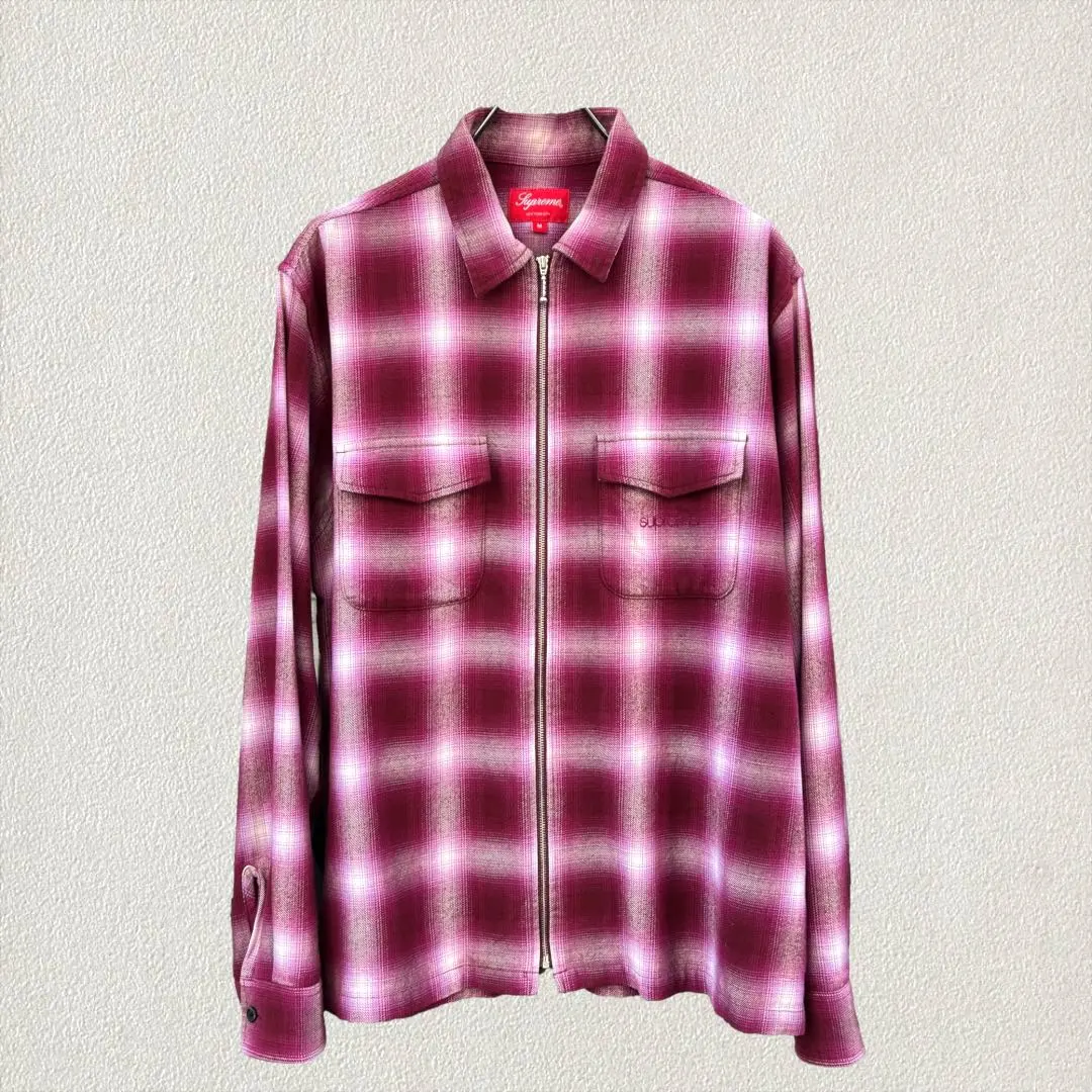 2026年最新】Supreme Shadow Plaid Flannel Zip Up Shirtの人気