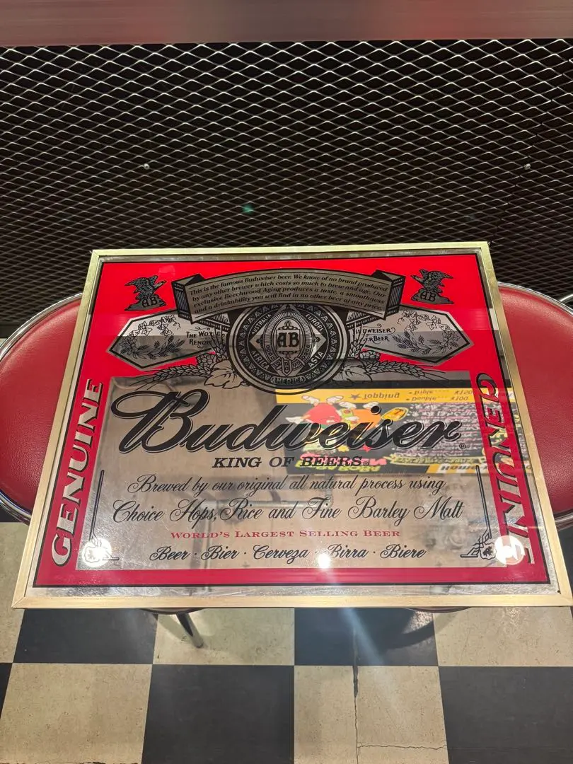2026年最新】アンティーク パブ ミラー Budweiserの人気アイテム