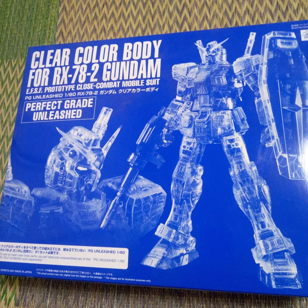 2026年最新】pg unleashed 1/60 rx-78-2 ガンダム クリアカラーボディ