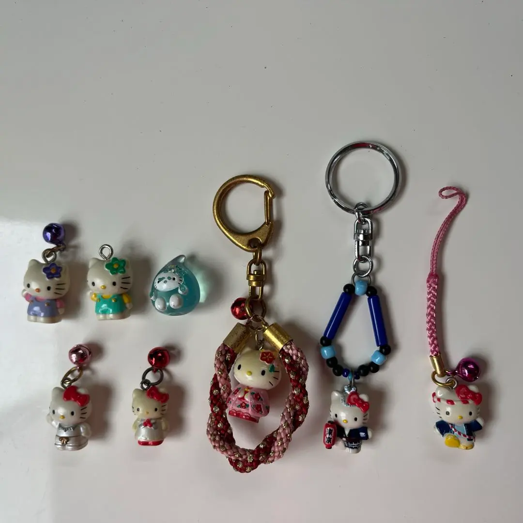 2026年最新】キティちゃんの根付け8個おまとめセットの人気アイテム