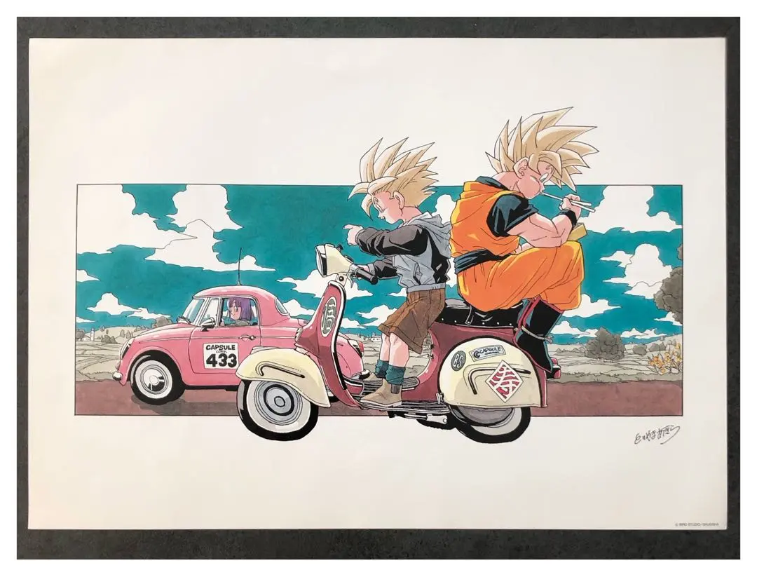 2026年最新】鳥山明 複製原画 鳥山明の世界展 ドラゴンボールの人気
