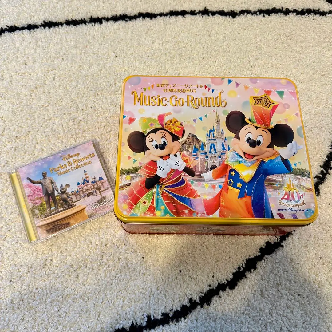 2026年最新】東京ディズニーリゾート40周年記念box “music-go-round”の