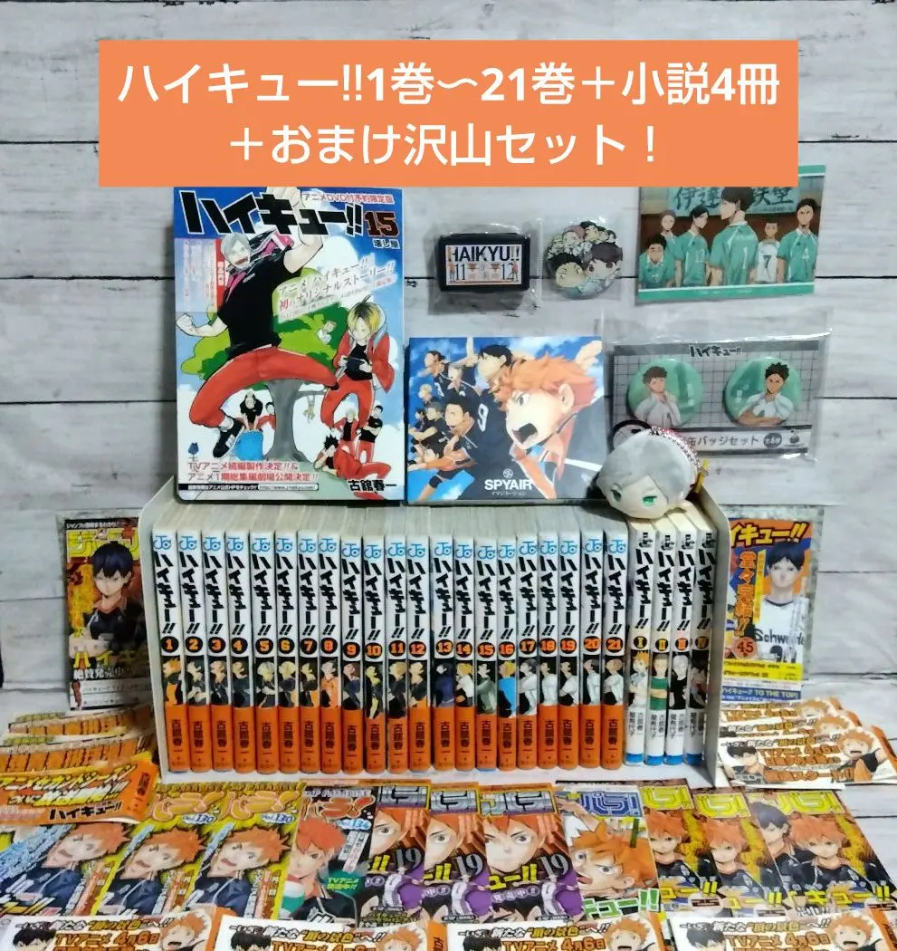 2026年最新】ハイキュー 全巻 ピンズの人気アイテム - メルカリ
