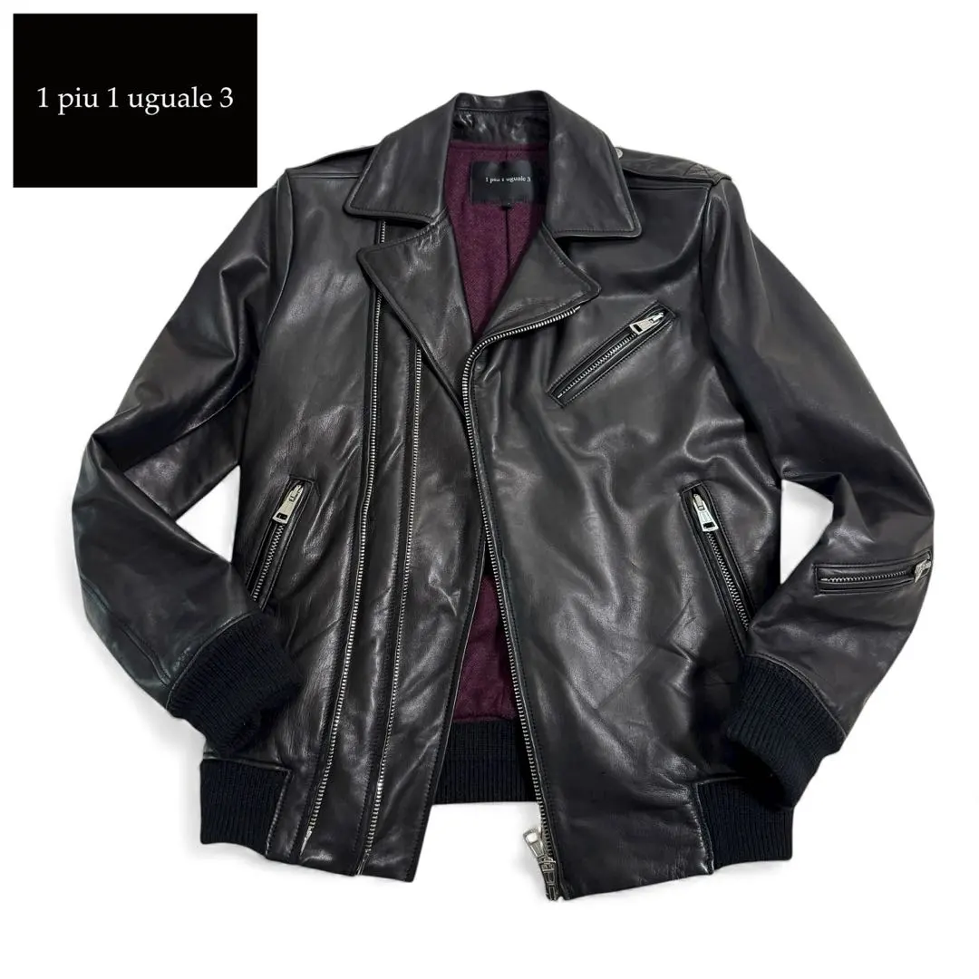 2026年最新】1piu1uguale3 レザージャケット・ライダースの人気