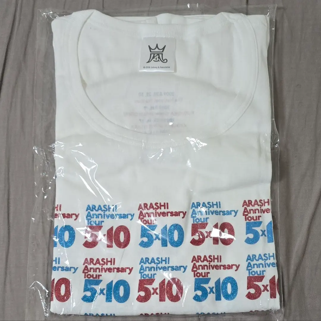 2026年最新】嵐 5×10 Tシャツの人気アイテム - メルカリ