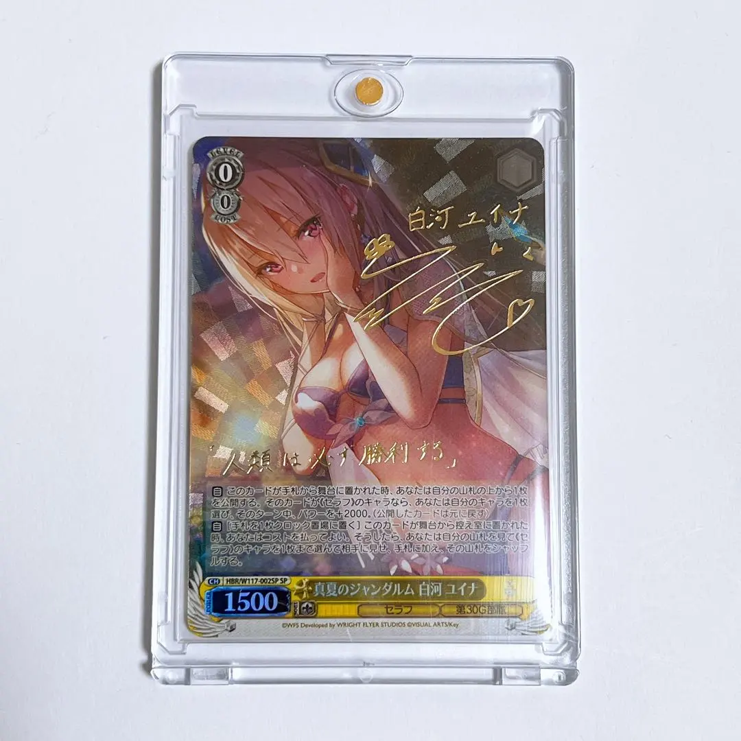 真夏のジャンダルム 白河ユイナSPヴァイスシュヴァルツ サイン ヘブバン