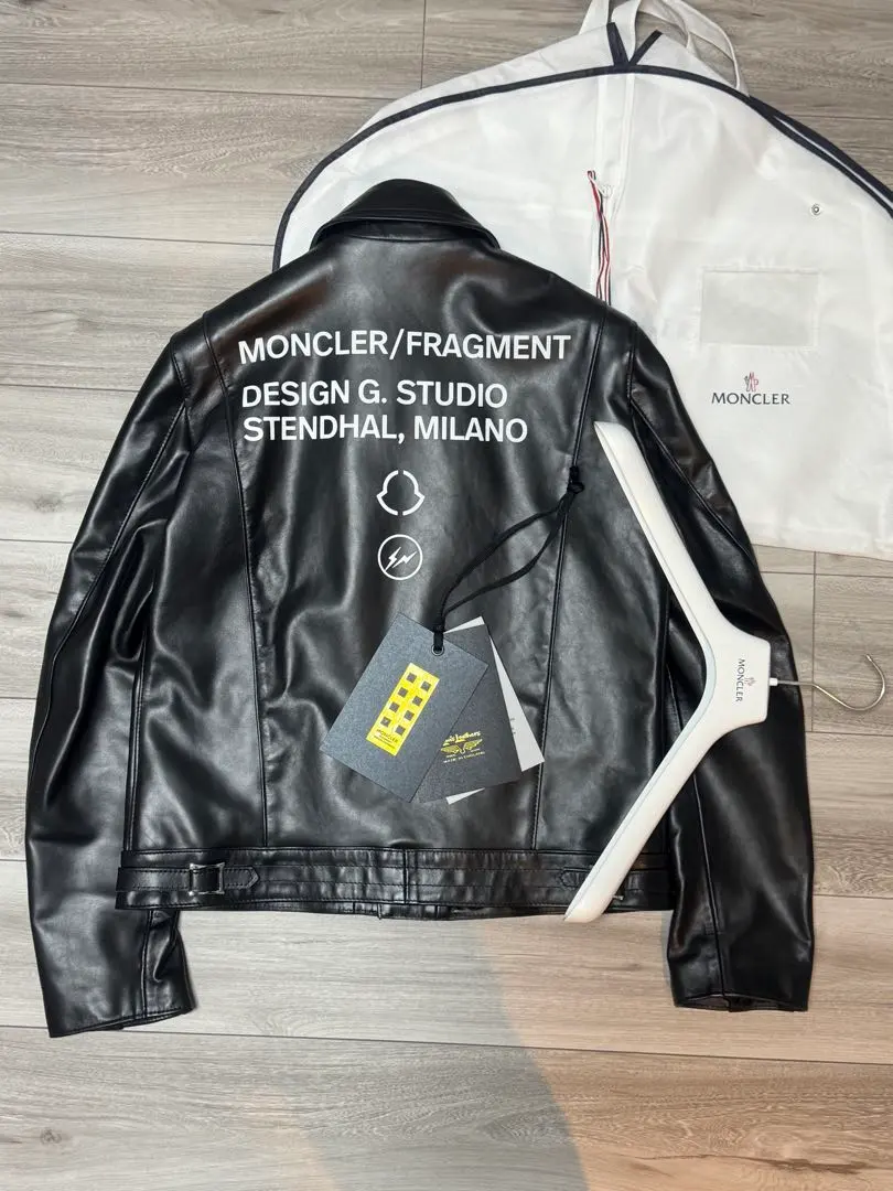 2026年最新】MONCLER レザージャケット・ライダースの人気アイテム