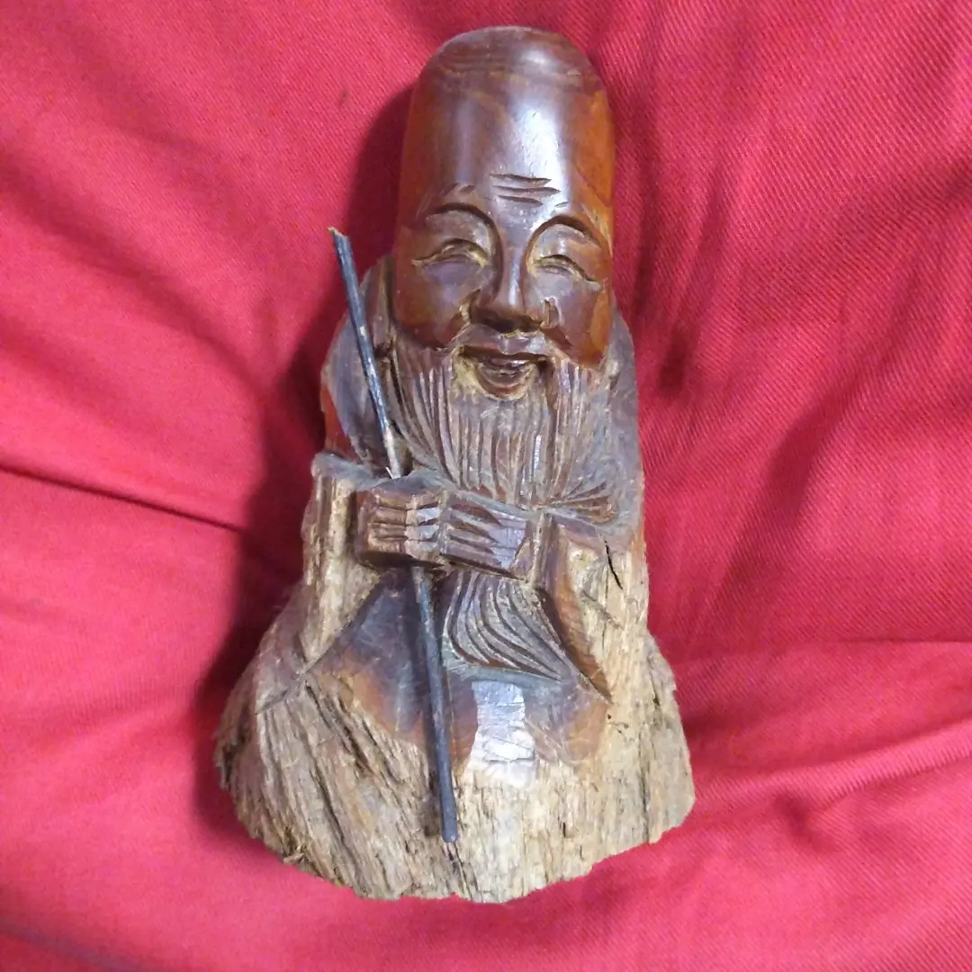 2026年最新】木彫 福禄寿の人気アイテム - メルカリ