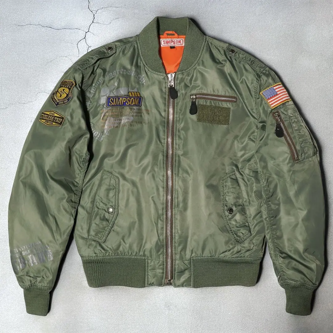 2026年最新】SIMPSON MA-1・フライトジャケットの人気アイテム - メルカリ