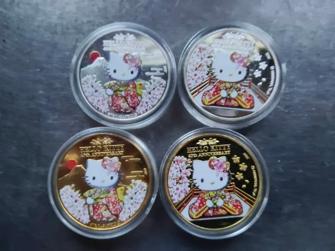 2026年最新】キティ 40周年 銀貨の人気アイテム - メルカリ