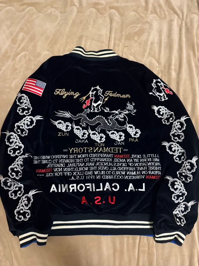 2026年最新】テッドマン スカジャン ベロアの人気アイテム - メルカリ