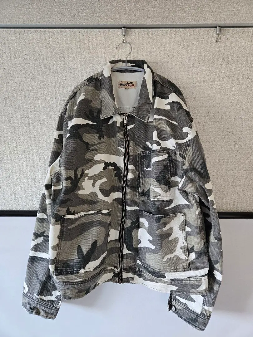 2026年最新】stussy work jacket camoの人気アイテム - メルカリ
