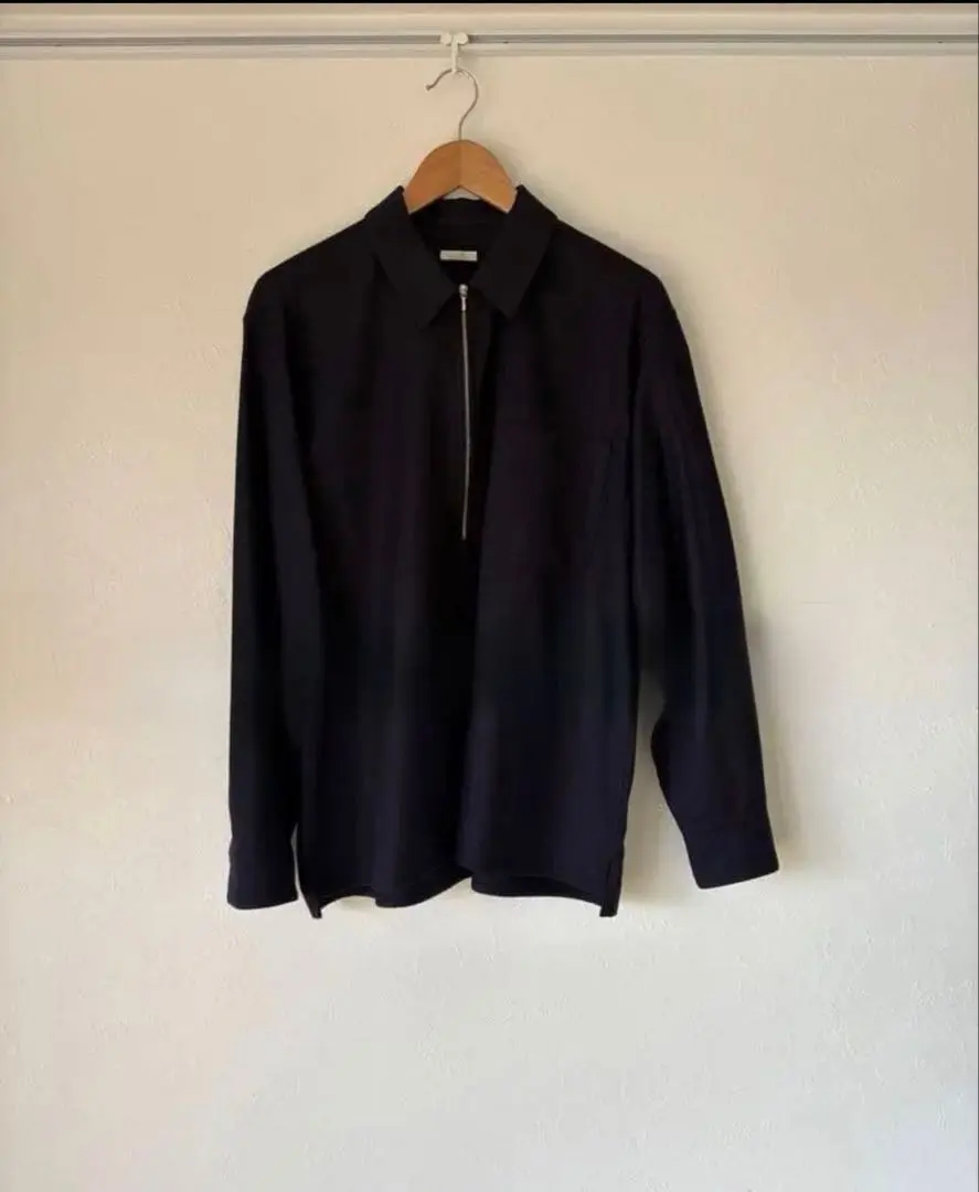 2026年最新】comoli 縮絨ウール ハーフジップシャツの人気アイテム