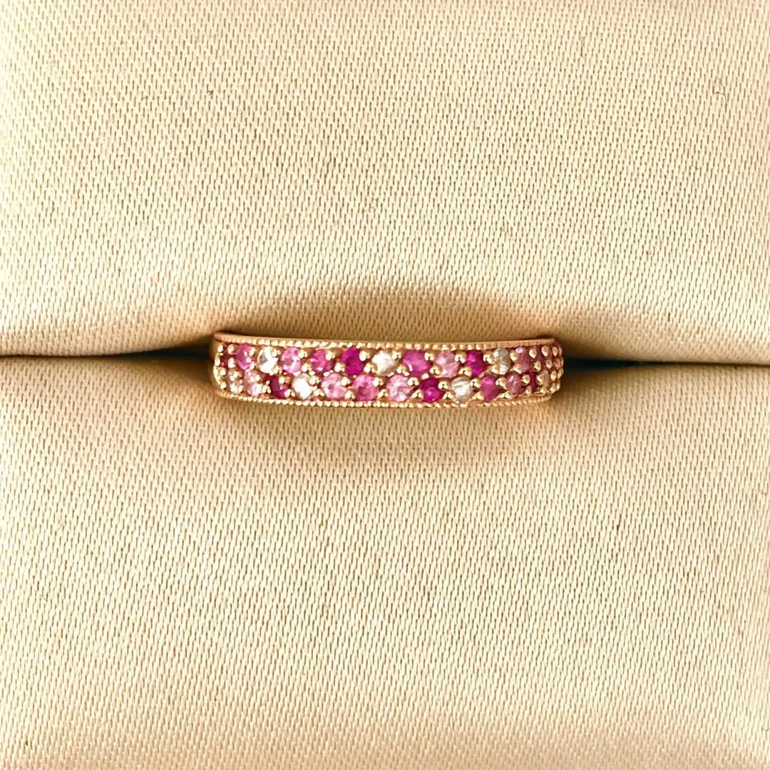 2026年最新】K18 パヴェ サファイアリングの人気アイテム - メルカリ