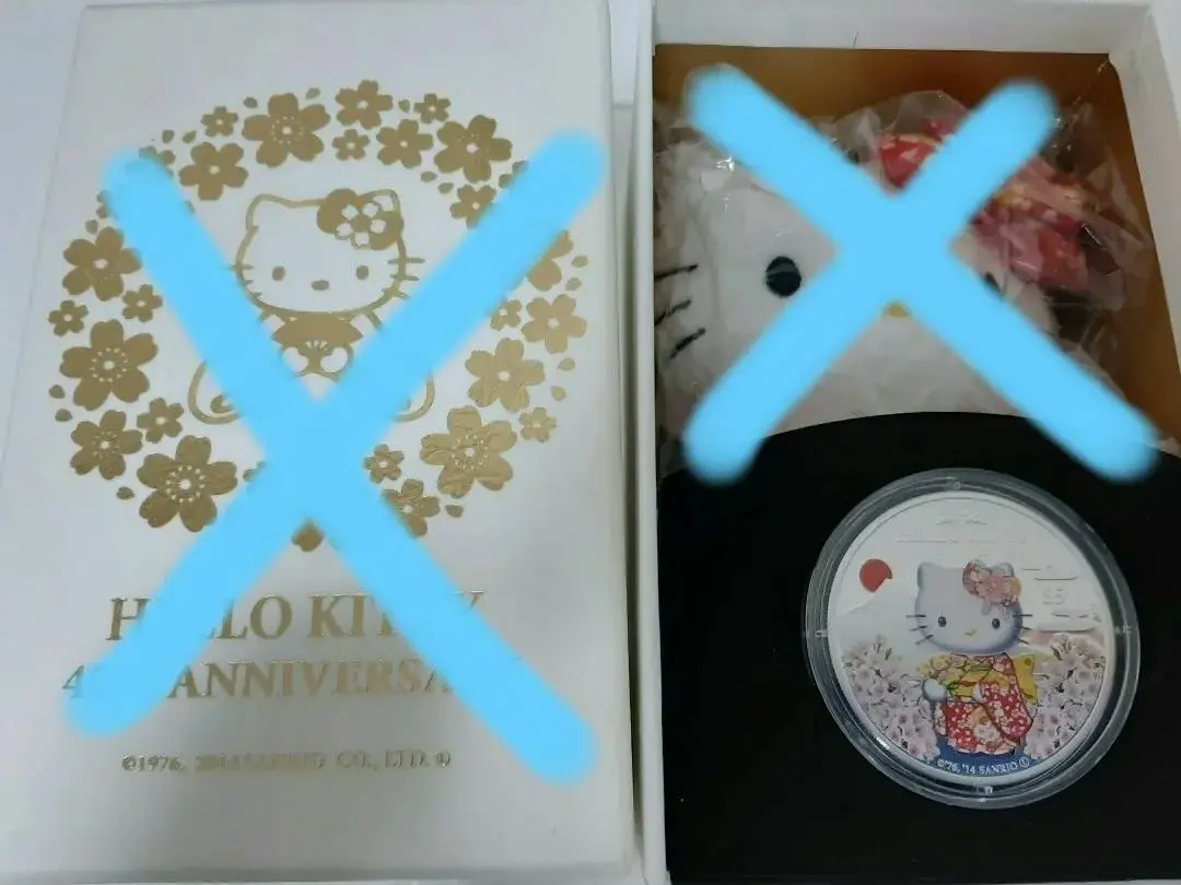2026年最新】キティ 40周年 銀貨の人気アイテム - メルカリ