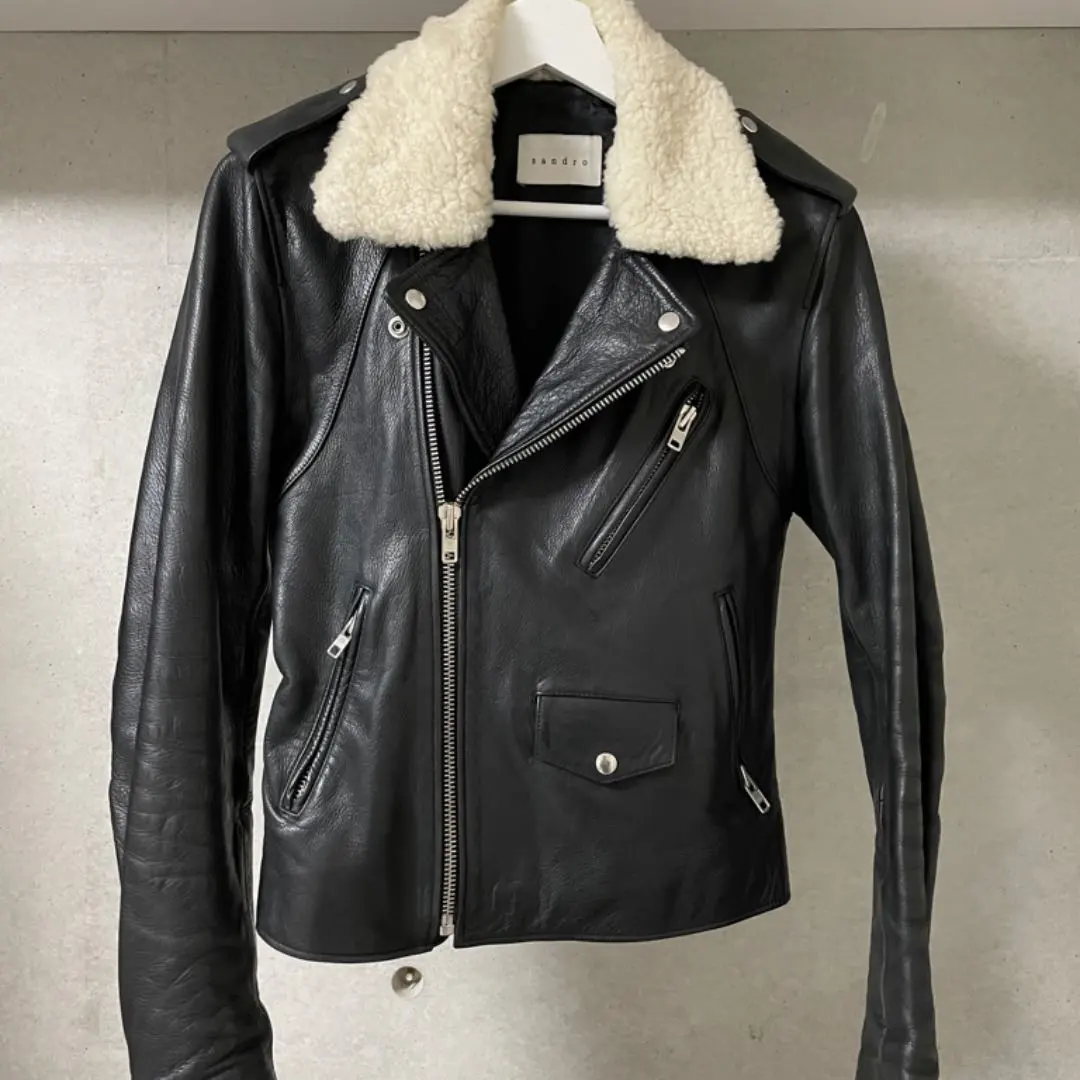 2026年最新】Sandro レザージャケット・ライダースの人気アイテム
