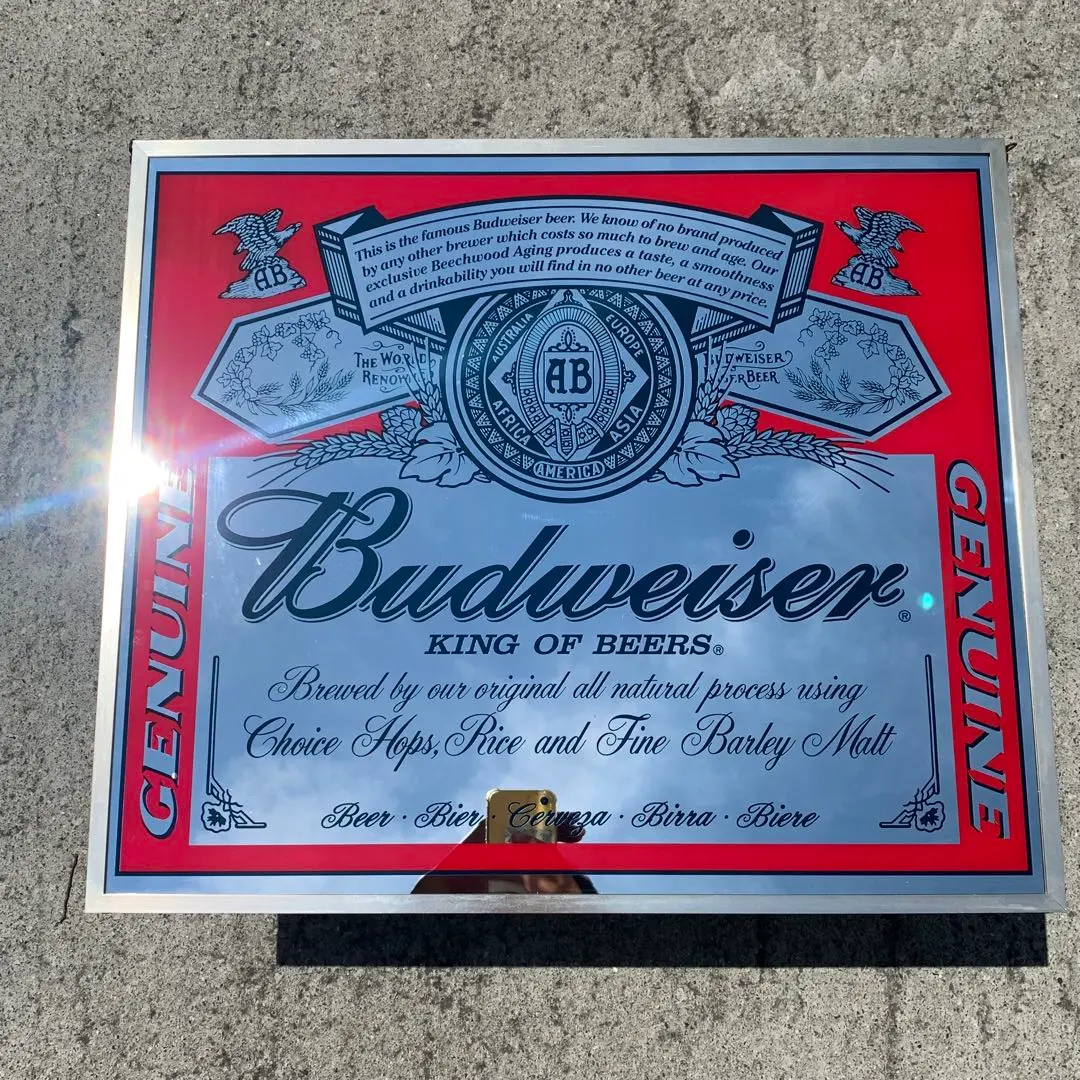 2026年最新】バドワイザー パブミラーの人気アイテム - メルカリ