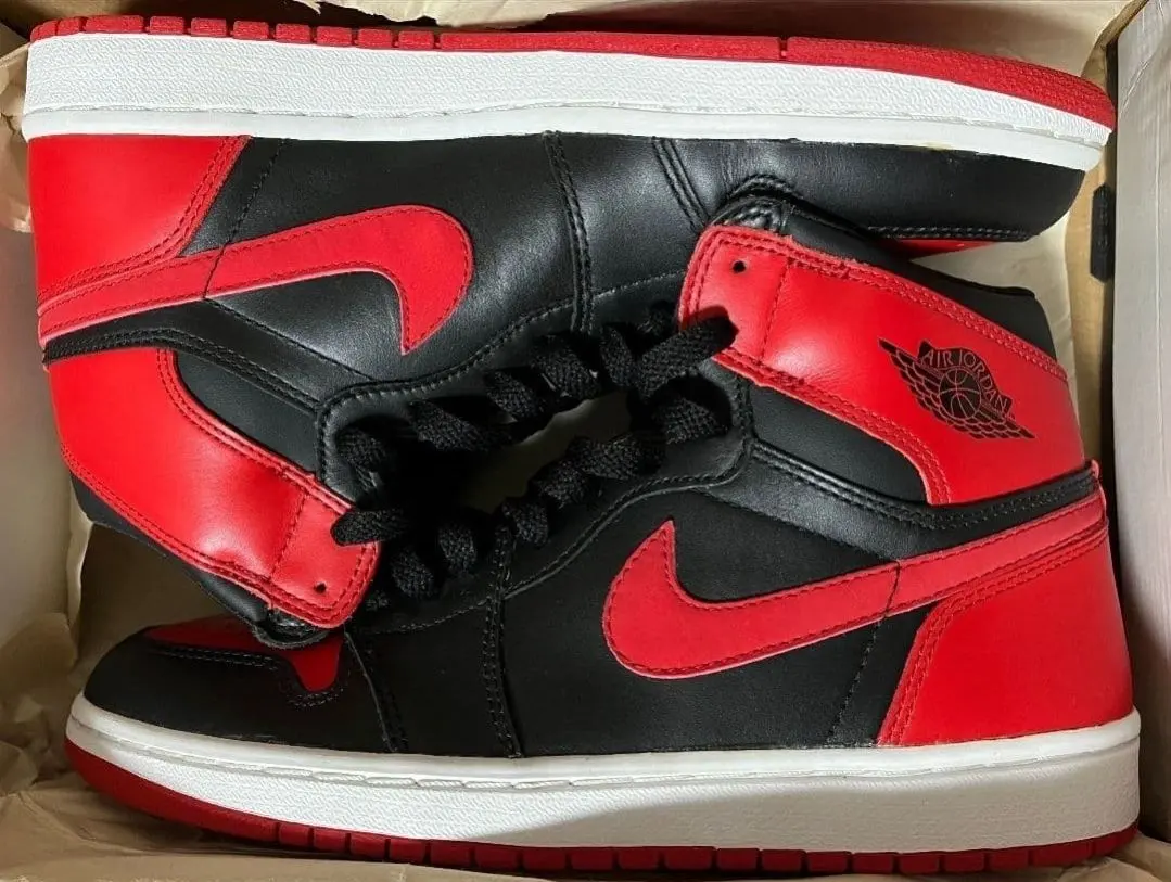 2026年最新】ジョーダン1 ブレッド 2001の人気アイテム - メルカリ
