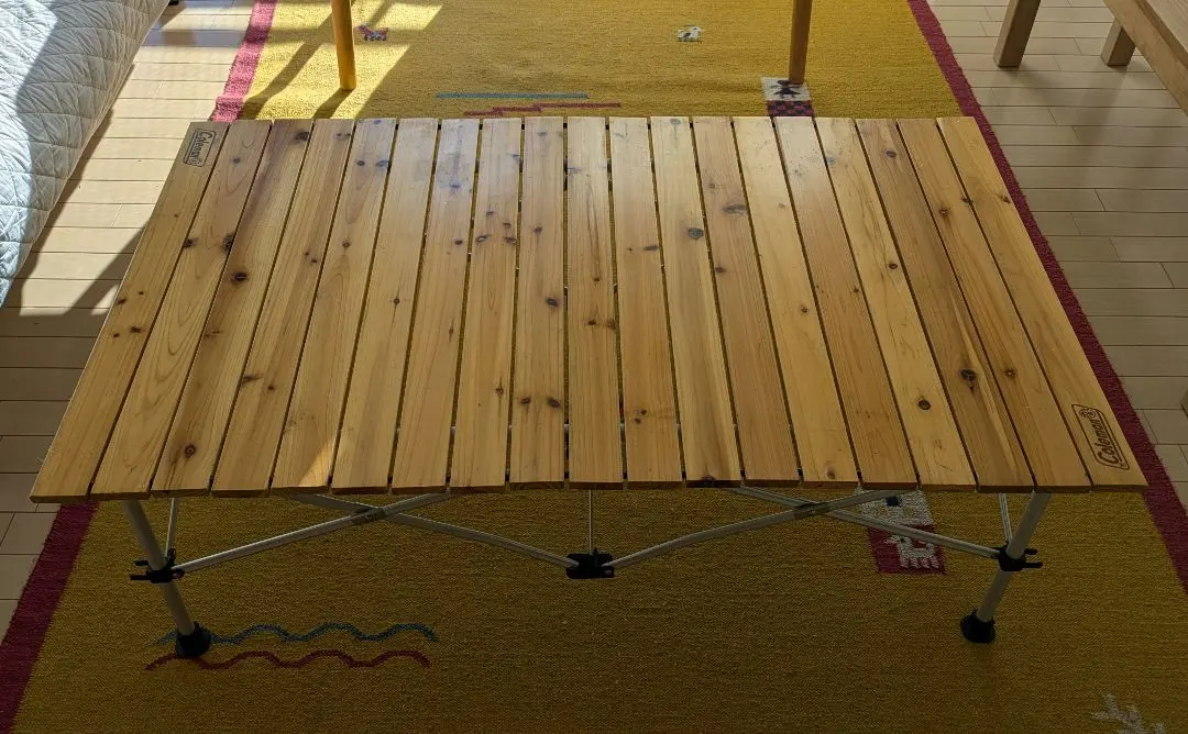 2026年最新】コールマン テーブル ナチュラルウッドロールテーブル110