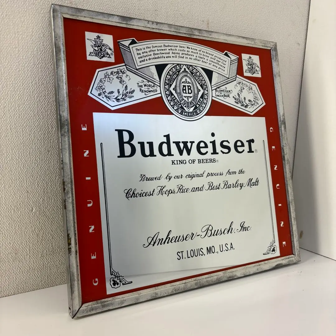 2026年最新】アンティーク パブ ミラー Budweiserの人気アイテム