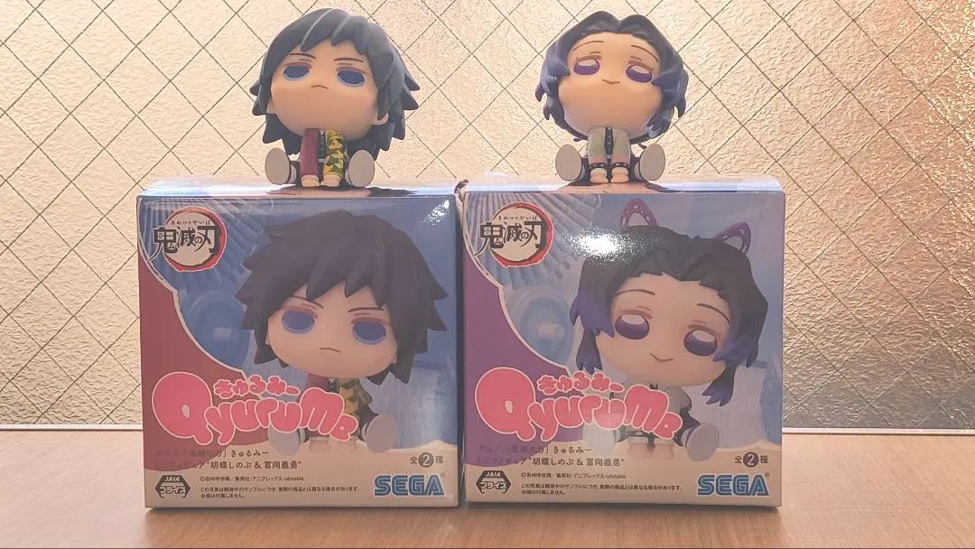 2026年最新】きゅるみーミニフィギュア 胡蝶しのぶ&冨岡義勇の人気