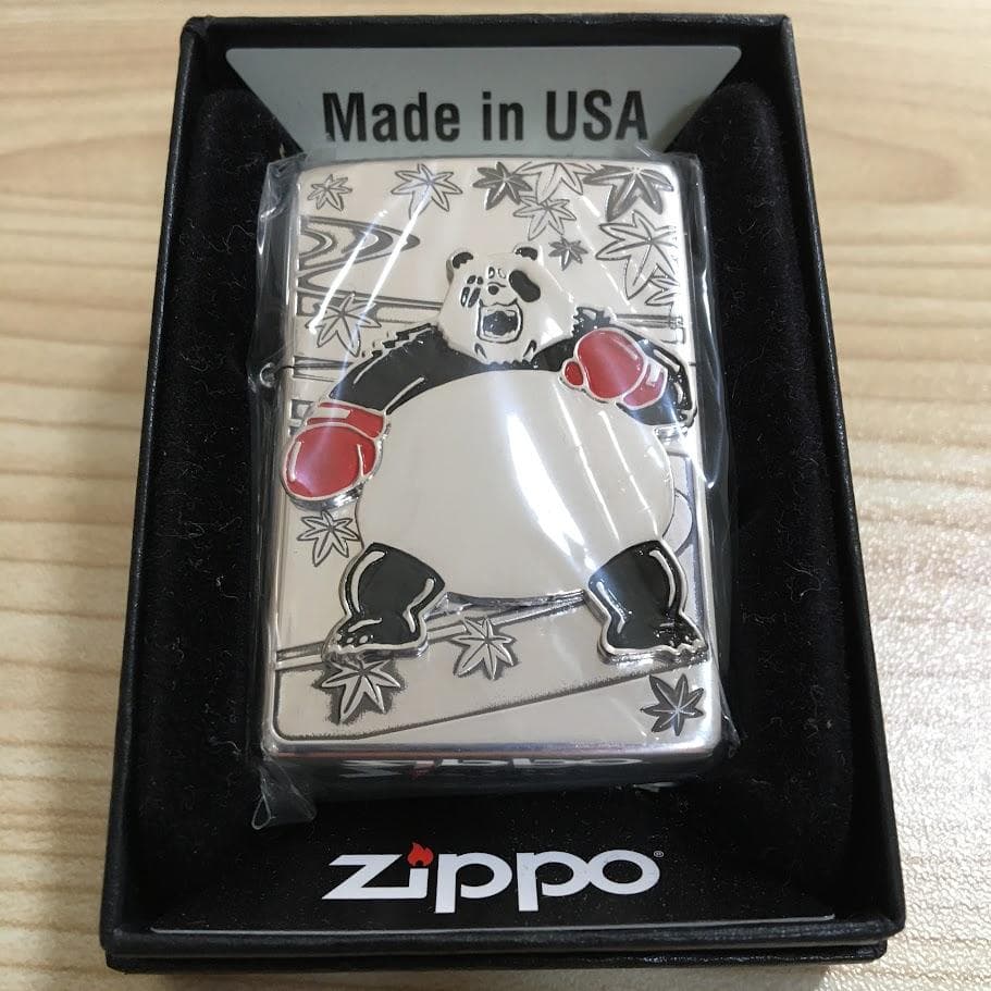 Zippo 押忍！番長 パンダ 3D メタル 新品未使用 - メルカリ