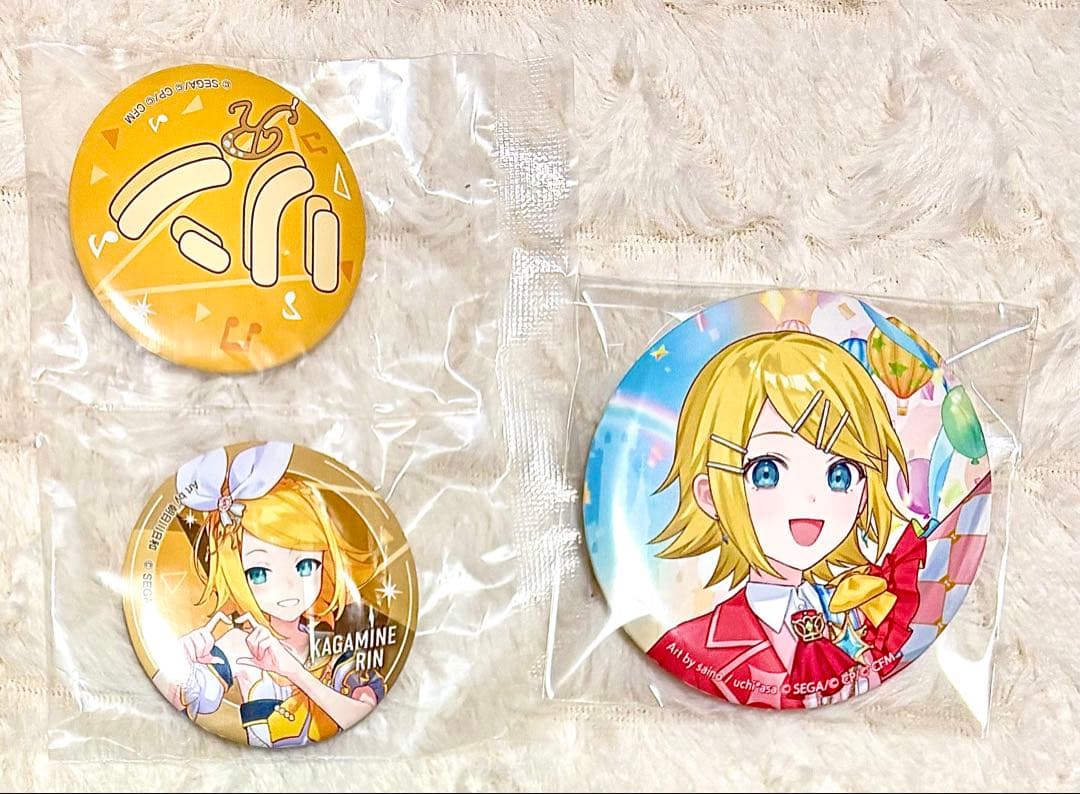 プロセカ 鏡音リン 缶バッジ - メルカリ