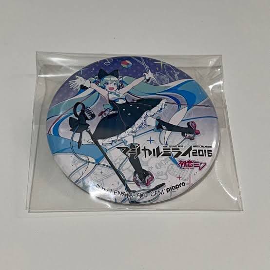 初音ミク マジカルミライ 2016 缶バッジ メインビジュ