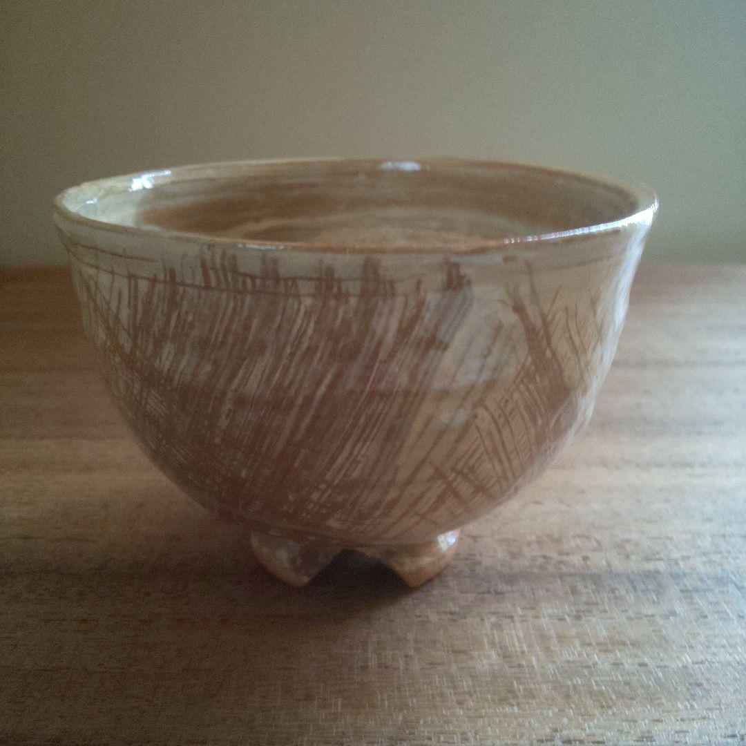 A 264         金海写 猫搔 ・ 蔵六造  ( 鵬雲斎大宗匠箱書 ) 瀬戸茶入 銘「吉祥」 鵬雲斎箱書 仕服3 | 古美術ささき