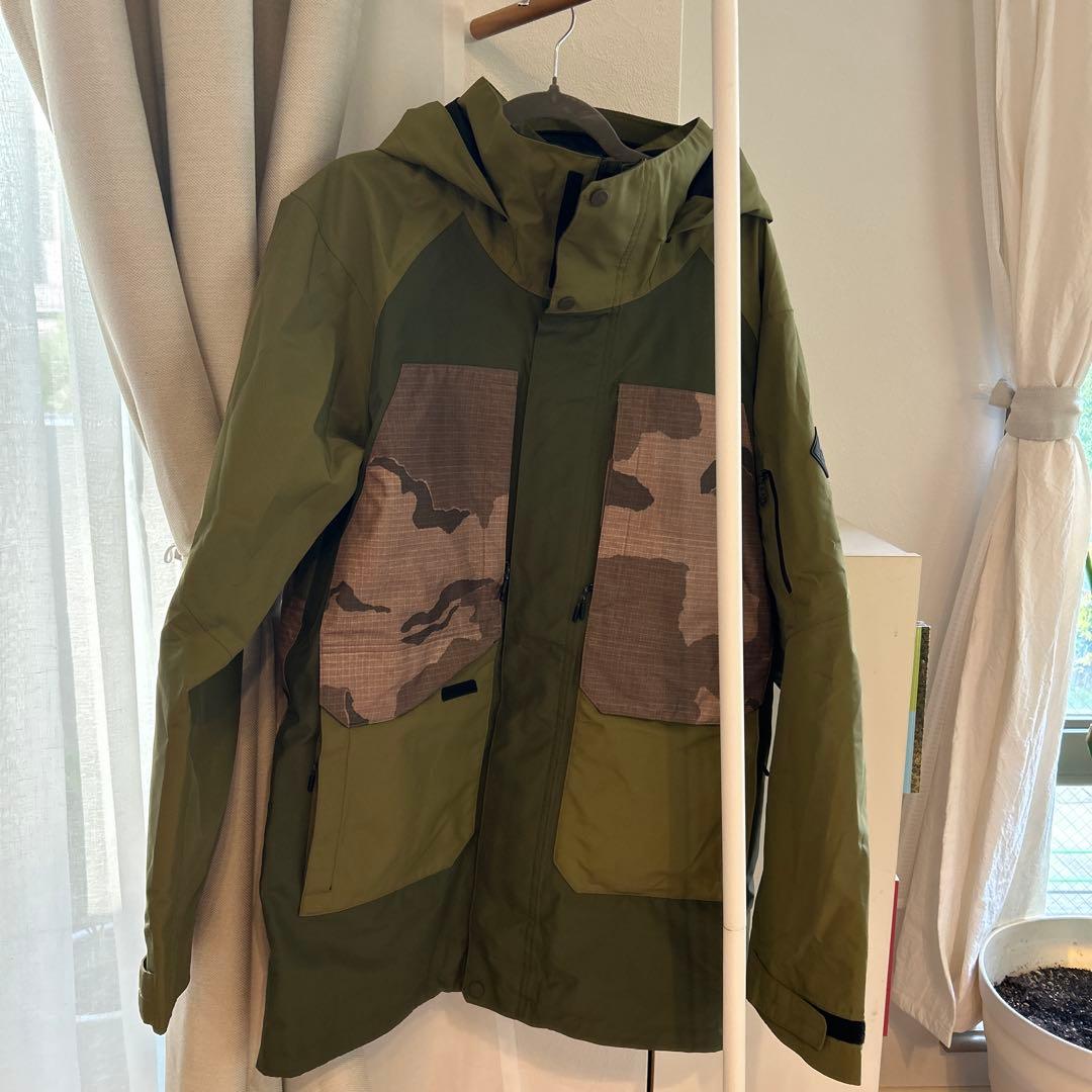 BURTON GORE-TEX オリーブグリーン スノーボードジャケット