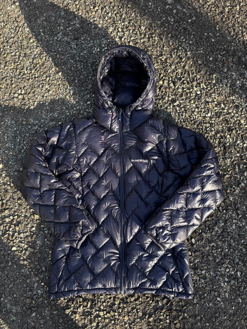 mont-bell プラズマ1000 ダウンジャケット ネイビー アルパイン