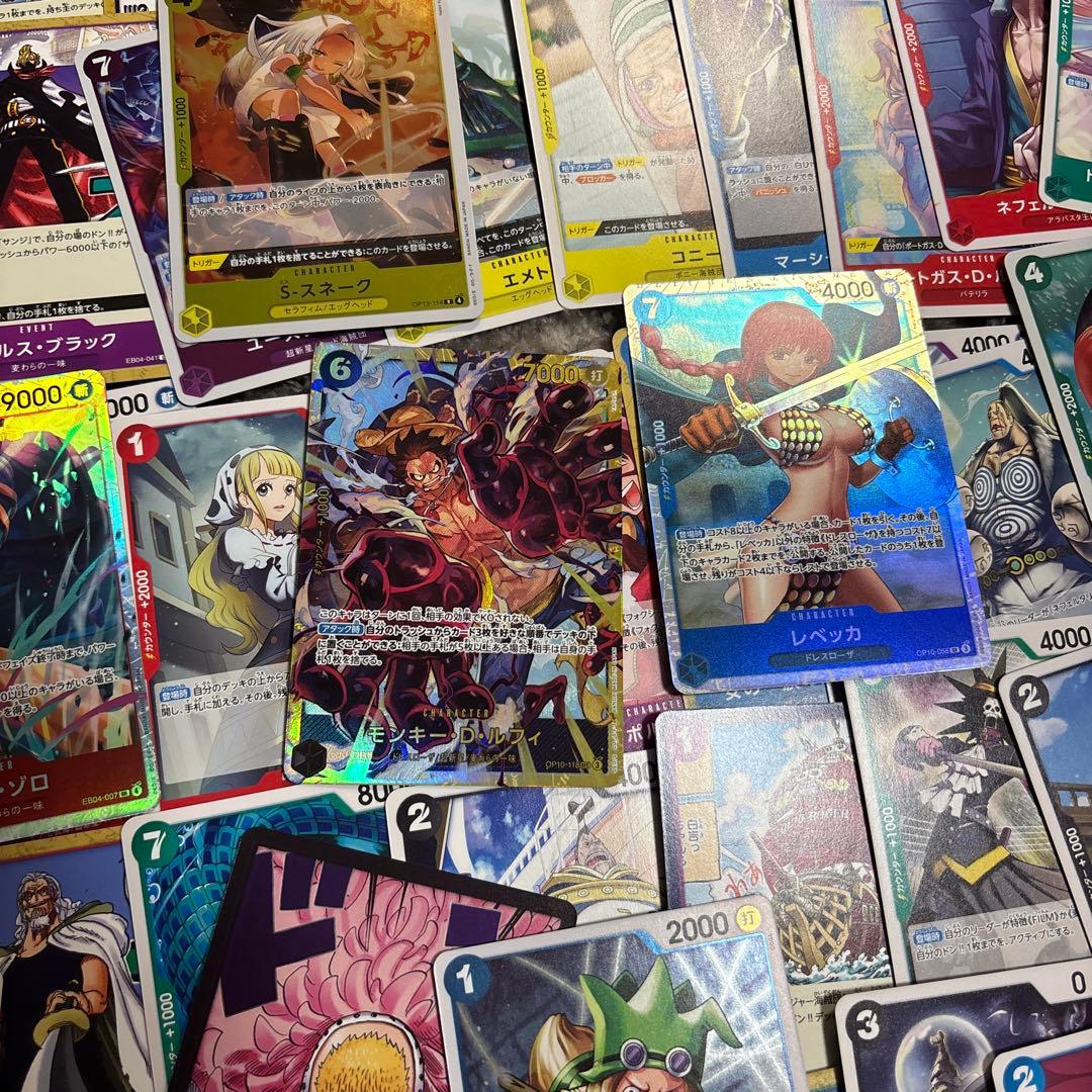 ワンピース カード まとめ売り約100枚 - メルカリ