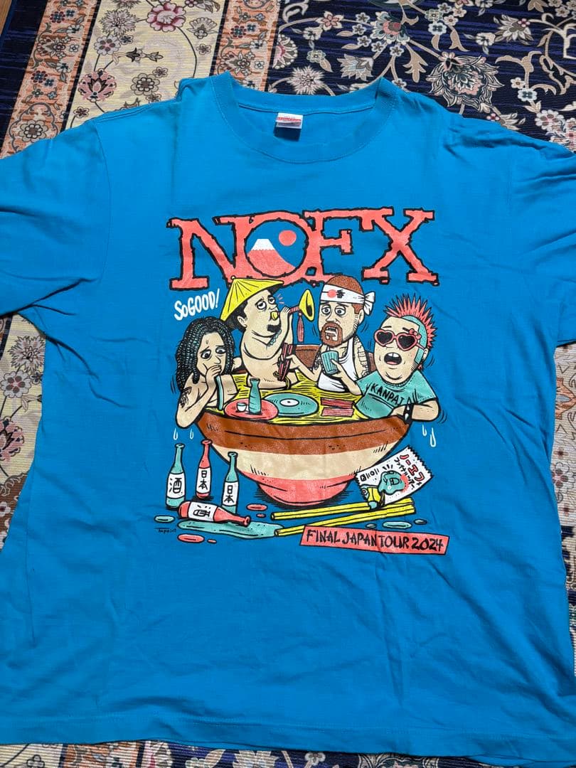 NOFX FINAL JAPAN TOUR 2024 Tシャツ