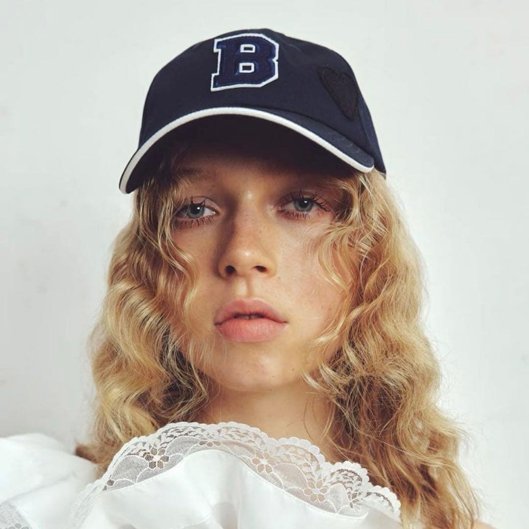 Bibiyキャップ ネイビー 試着のみ