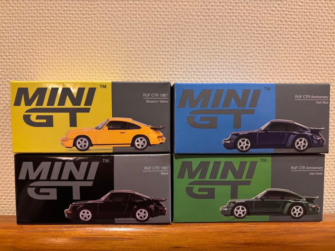 新品 MINI GT RUF CTR 1987 アニバーサリー 4台セット