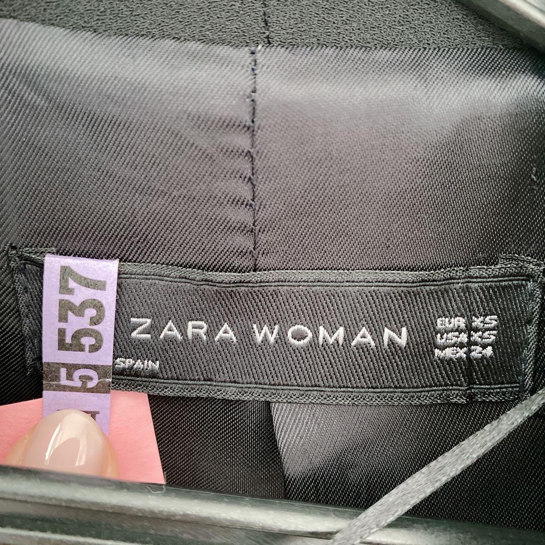 ZARA ブラック テーラードジャケット XS セットアップ - メルカリ